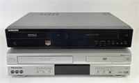 Samsung & Panasonic DVD/VCR Players