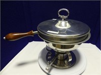 9.75" HANDLED CHAFFING DISH ON STAND