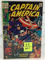 Marvel comics Captain America #112
