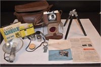 Regula 35mm Camera with Mini Tripod & Case