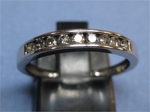 3k 10k Genuine Diamonds Tested Hallmarked Ring
