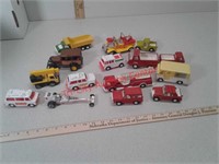 Lot of metal toys, Tonka, Tootsie toy and more