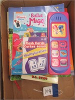 assorted children's activity books