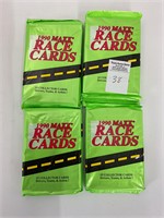 12 packs of 1990 Maxx racing cards