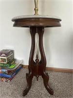 Antique Victorian Marble Top Table