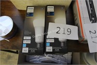 2- philips smart light bulbs