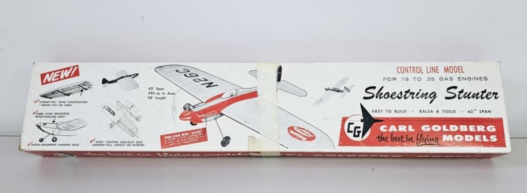 Carl Goldberg Shoestring Stunter Airplane Model