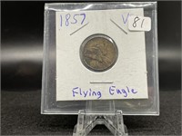 Flying Eagle Cents:  1857