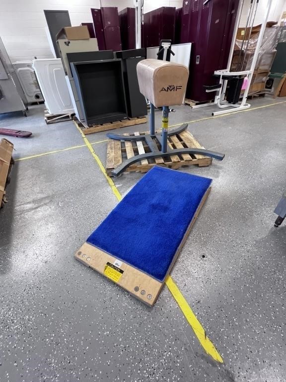 AMF Pommel Horse and Springboard