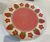 8, 10" Strawberry Plates