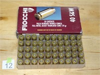 40 S&W 170gr Fiocchi Rnds 50ct