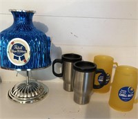 Pabst Blue Ribbon PBR Decor, Coffee Mugs, Chill