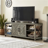 Okvnbjk TV Stand for 75 Inch TV with Storage