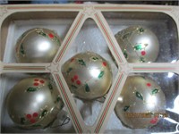 Lot of Antique Blown Glass Ornament  Bulbs