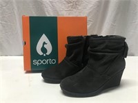 NEW Sporto Wind Grey Boots 6064