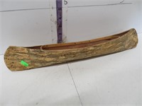 1978 Bark Canoe, 17" long