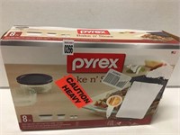 PYREX BAKE 'N STORE 8PCS OVEN SAFE GLASS