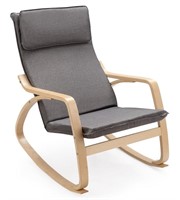 Retail$200 Rocking Chair(Grey)
