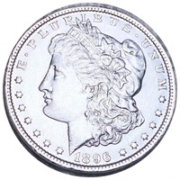 1896 Morgan Silver Dollar CLOSELY UNCIRCULATED