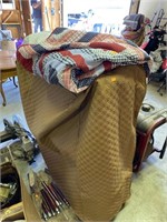 Quilt and folding bed