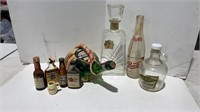 Vintage bottles and jugs