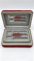 Red Velvet Travel Jewelry Box