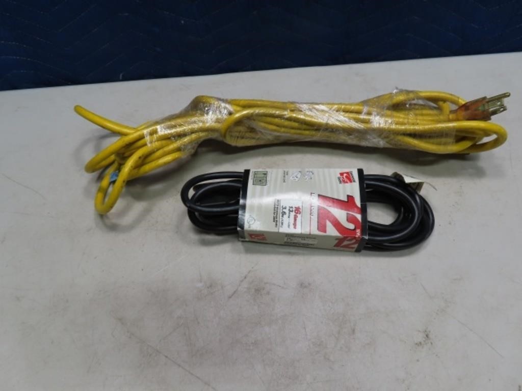 (2) Extension Cords 25' & 12'