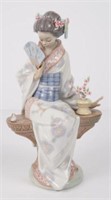 Lladro Nippon Lady Figurine w/ Original Box.