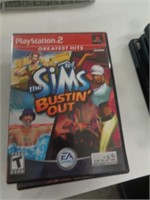 PLAYSTATION 2 - THE SIMS BUSTIN' OUT