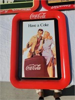 1990s Coca-Cola Trays