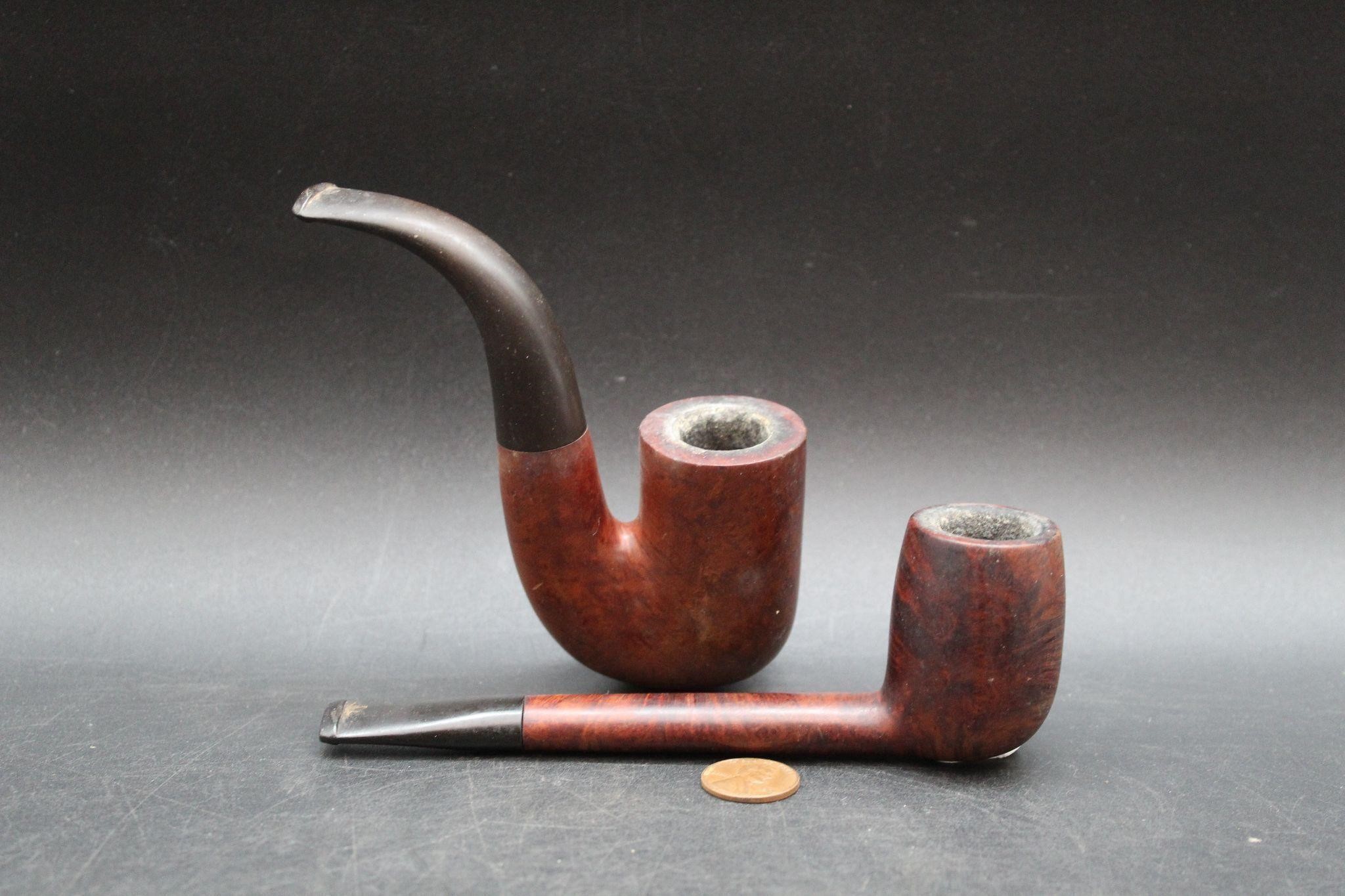 Pr. Vintage "Imperial White Flame" Tobacco Pipes