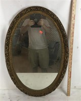 Hanging Oval Mirror