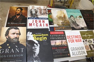 LARGE LOT OF POLITICAL BOOKS