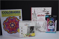 Adult Coloring Books, Mug Color Kit & New Markers