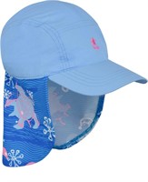 Small Tuga Girls Flap Hats - UPF Sun Hats
