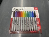 large pack of sharpie markers 12 count fine tip