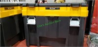 Dewalt TStak tool boxs with tray stacking