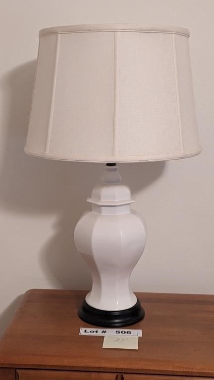 VINTAGE LAMP  27" TALL