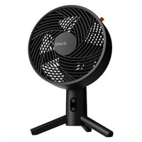 Black Oscillating Desk Fan