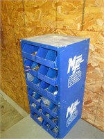 blue storage units and contents #1
