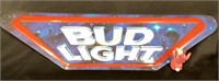BUD LIGHT METAL BEER SIGN