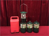 Coleman Tank Top Lantern w/ Case & Cans