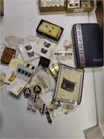 Various military badges and misc.