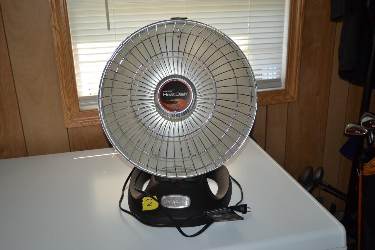 2: Presto HeatDish Electric Heater