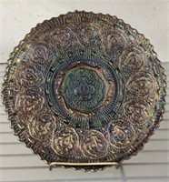 MARKED FENTON CARNIVAL PLATE