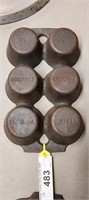 Griswold Erie Cast Iron No.18 Muffin Pan 6141