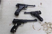 3 CO2 pellet pistols