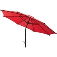 Mainstays 9' Outdoor Market Umbrella- Red