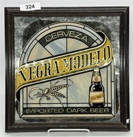 Vintage Negra Modela Beer Advertising Mirror