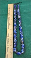 Necklace glass beads